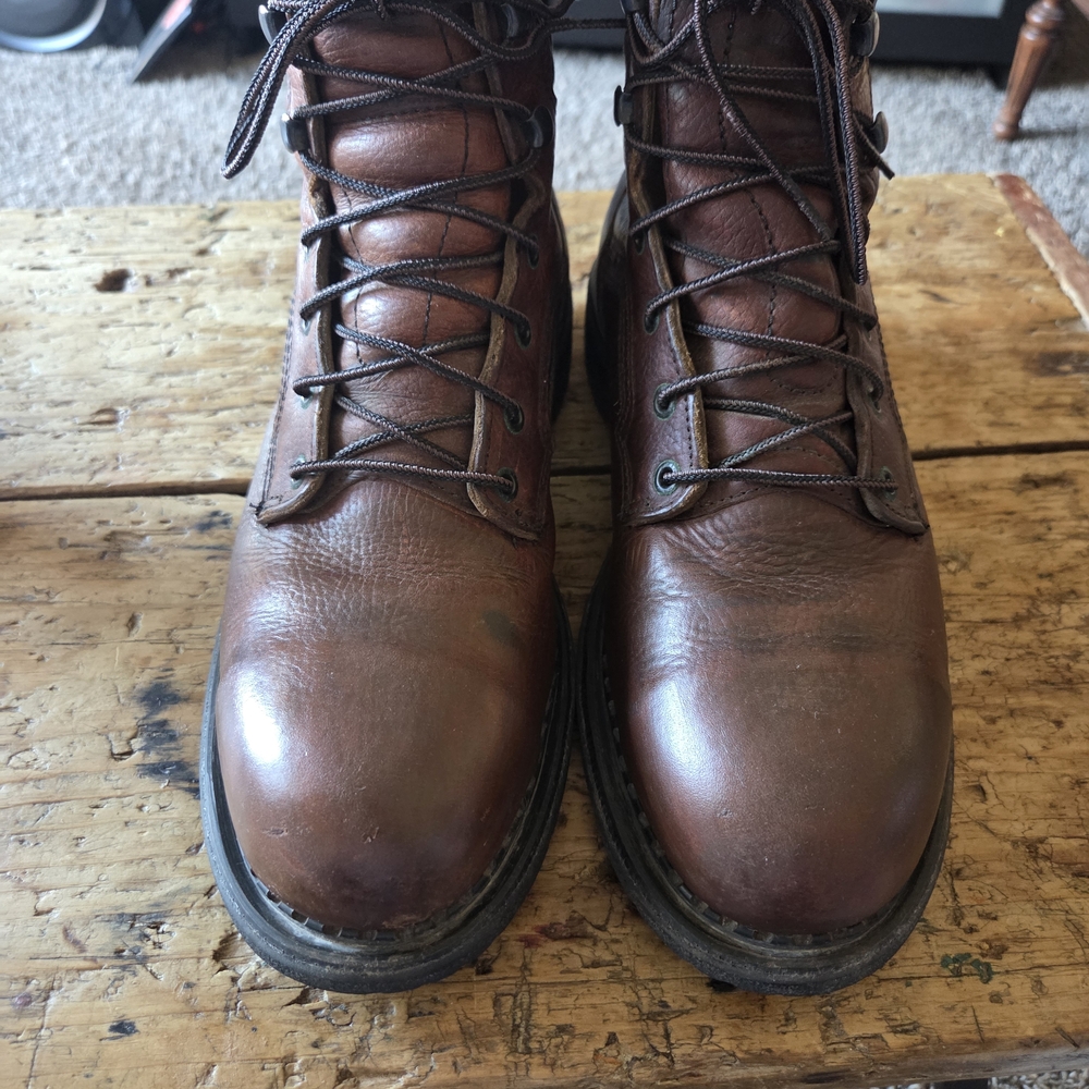 Red Wing Shoes Rich Brown Leather Boots